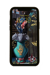Ornamentum Cell Phone Wallpaper scaled for most smart phones, "House of Occlusions", detail.