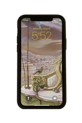 Ornamentum Cell Phone Wallpaper scaled for most smart phones, "Herxing", detail, (Te Tarata and Korimako), 2021`.