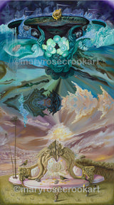 "Herxing" 2022, Large Size Fine Art Print, limited edition of 50, signed and numbered.