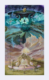 "Herxing" 2022, Large Size Fine Art Print, limited edition of 50, signed and numbered.