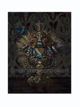 "Reliquary of the Bee", fine art print, limited edition of 50, signed and numbered.