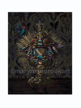 "Reliquary of the Bee", fine art print, limited edition of 50, signed and numbered.
